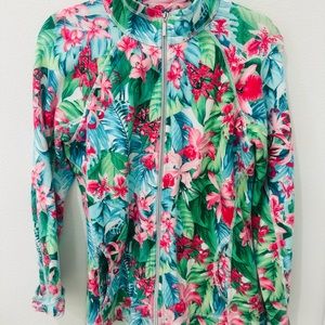 Tommy Bahama Front Zip Jacket M